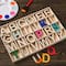 6 Packs: 121 ct. (726 total) Wood Letter Set by Make Market®